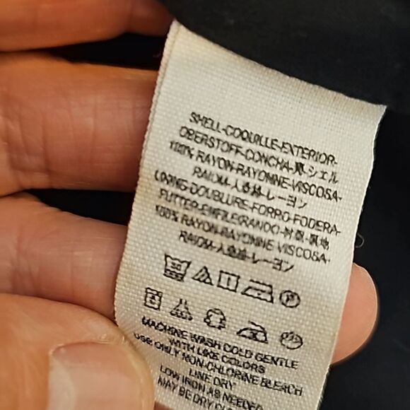 Free People “Heart Of Gold” Blue/Black Dress medium - Picture 9 of 10